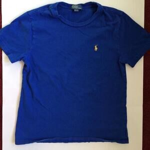 Kid's Ralph Lauren Blue Short Sleeve T-shirt